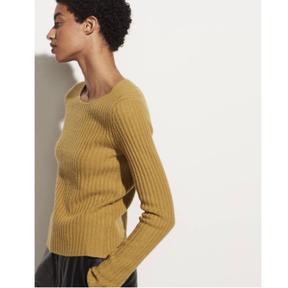 Vince Mustard Yellow Sweater - Picture 3 of 9
